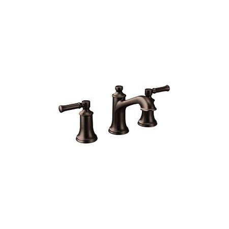 Moen Dartmoor Oil Rubbed Bronze Two-Handle Bathroom Faucet TV6805ORB